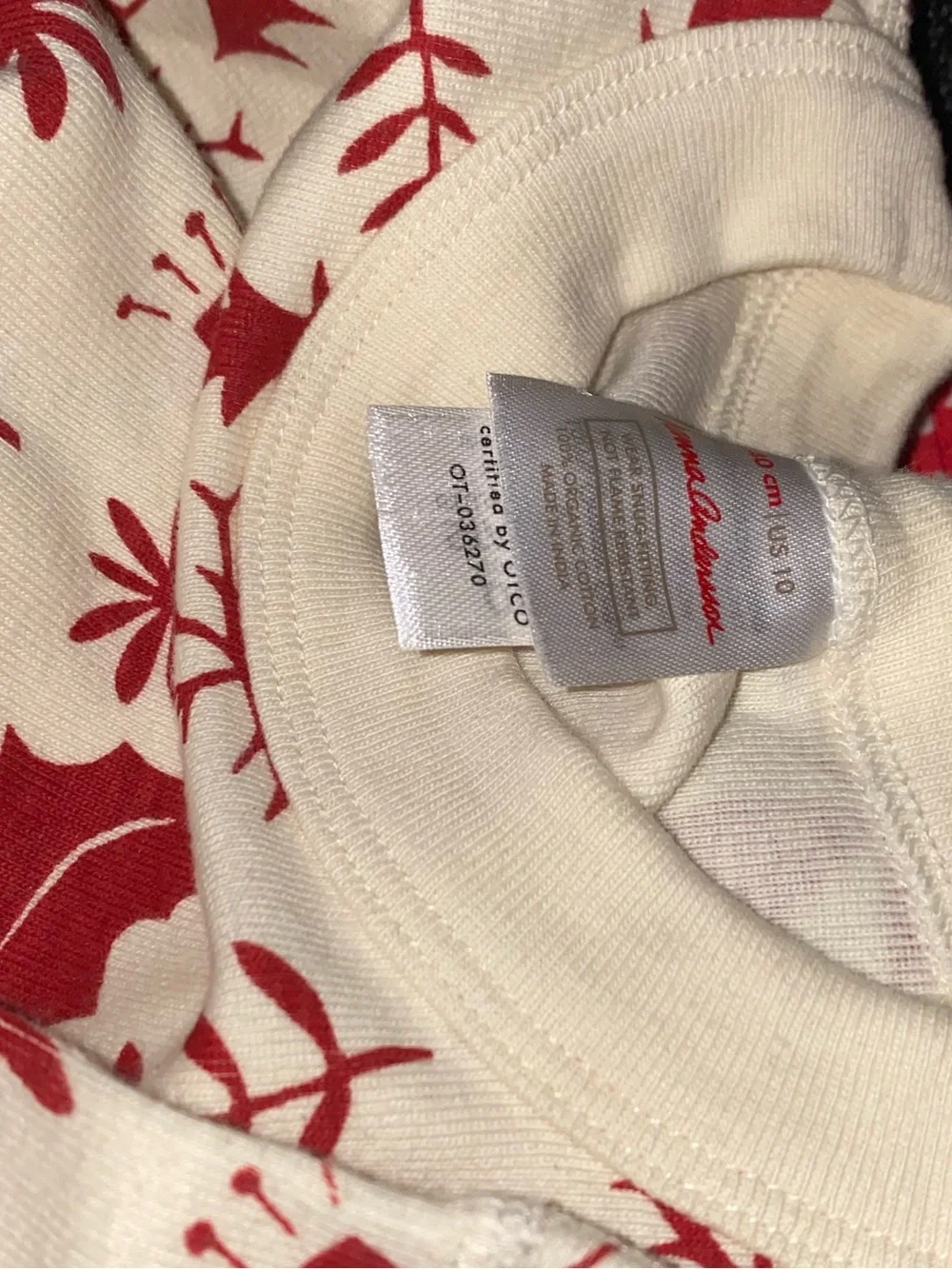 Hanna Andersson Long John Holiday Pajama Set